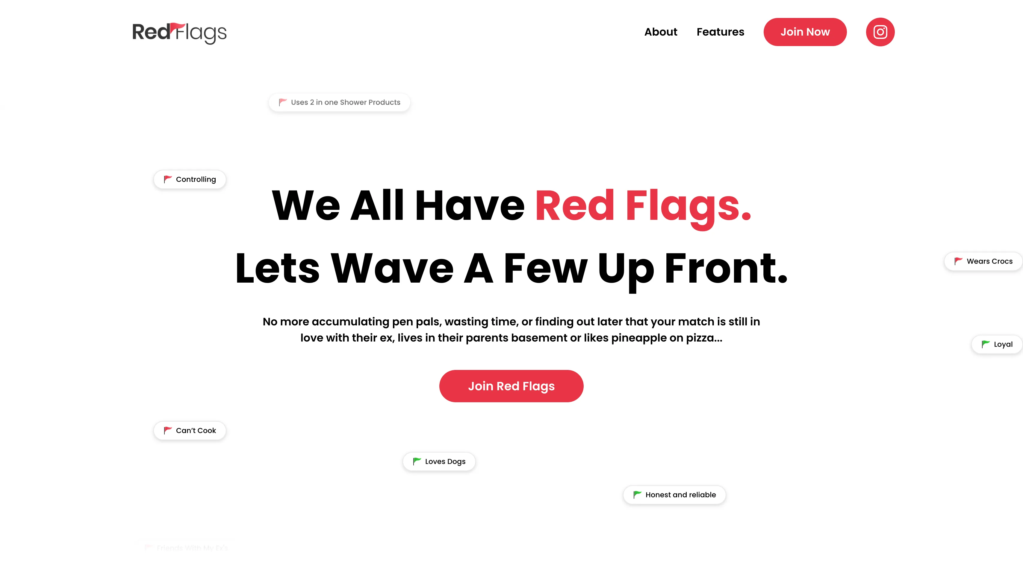 RedFlags Homepage