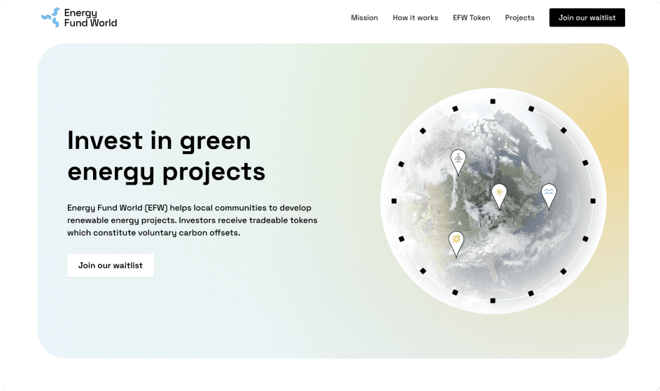 Energy Fund World Website Preview
